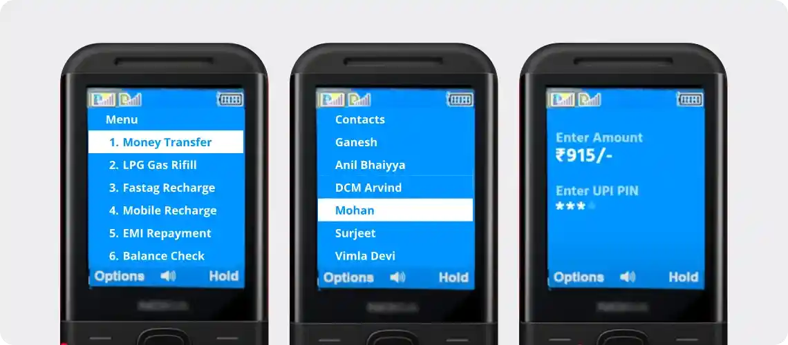UPI 123Pay Transaction Process